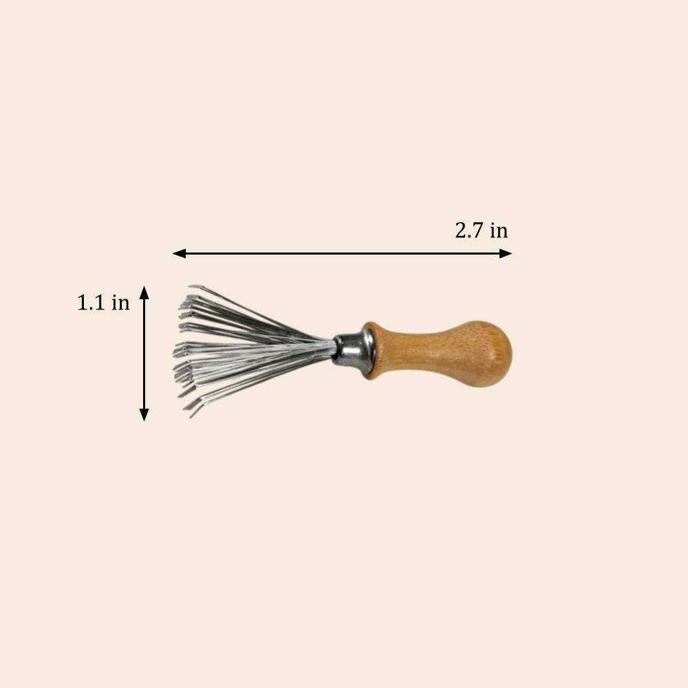 Bamboo Switch - Hairbrush Cleaning Tool | Hair Bestseller | Stocking Stuffer