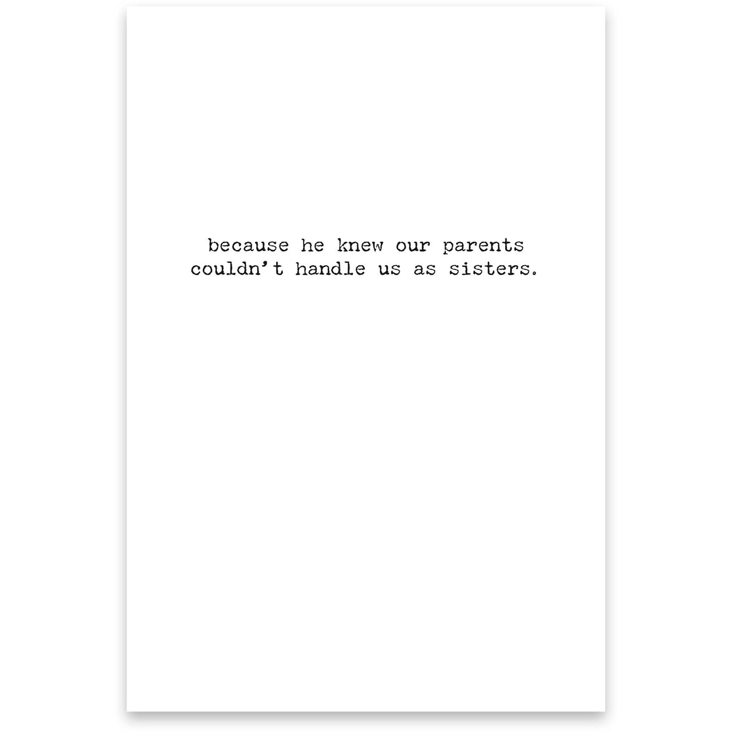 Primitives by Kathy - God Made Us Greeting Card