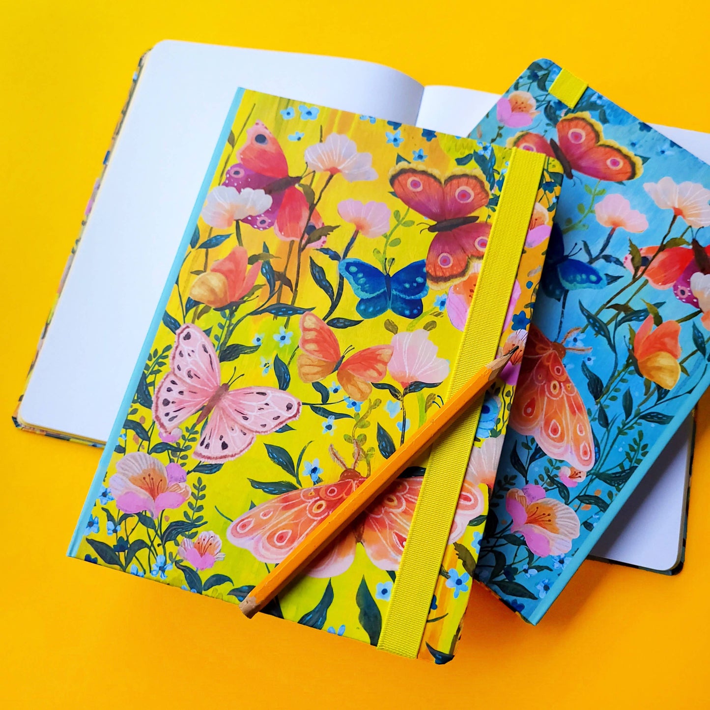 Roger La Borde - Butterfly Ball A5 Hardback Journal with elastic  - A5 191