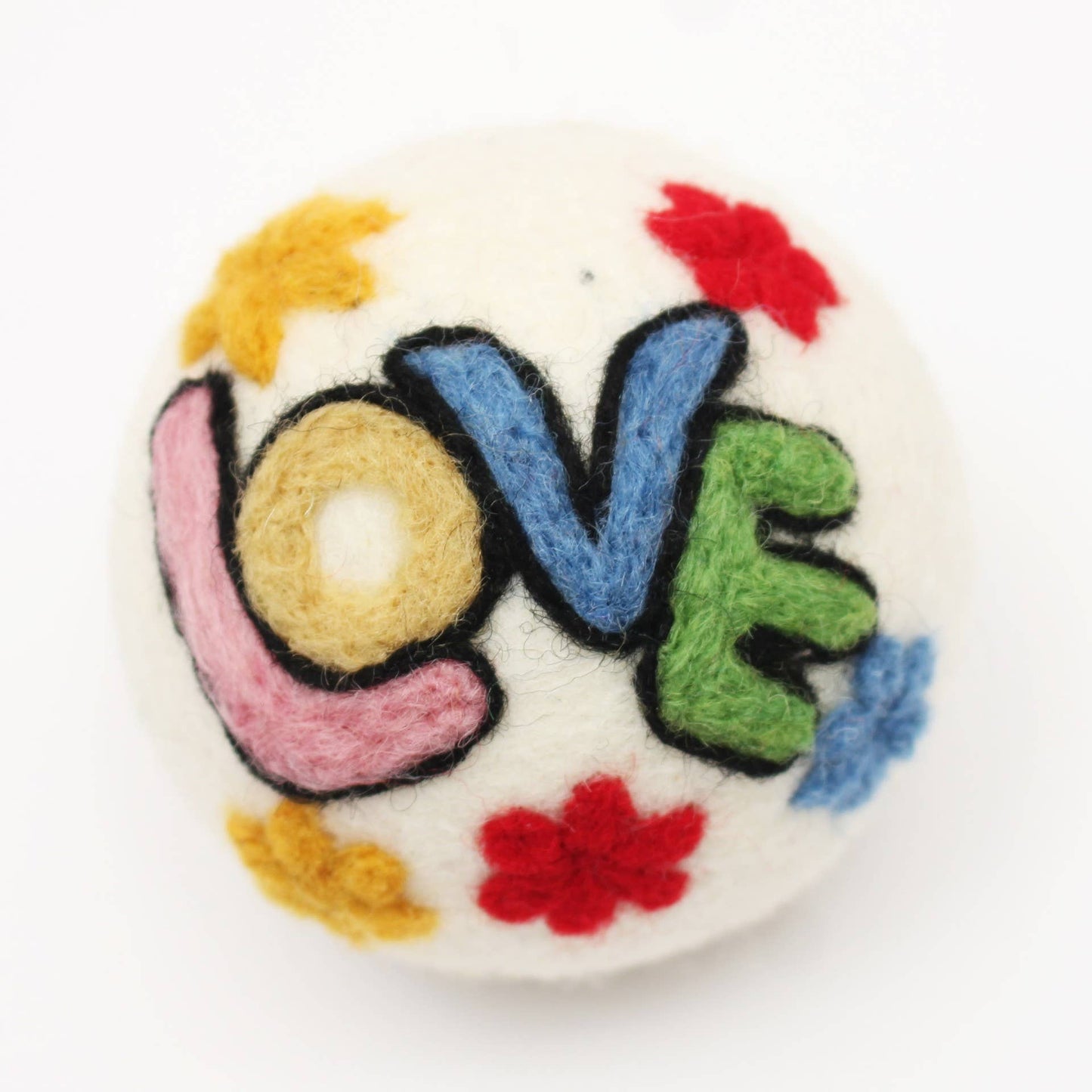 Ethical Global - Hippie Collection: Eco Wool Dryer Balls Fair Trade: Orange Hippie Bus