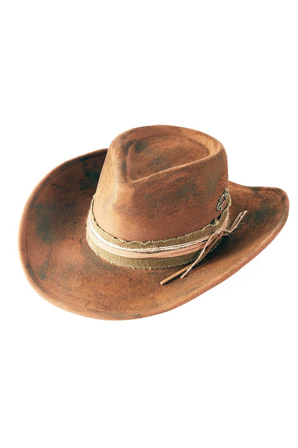 MiMi Wholesale - MH0240 Billie Heritage Worn Shapable Cowboy/Fedora Hat