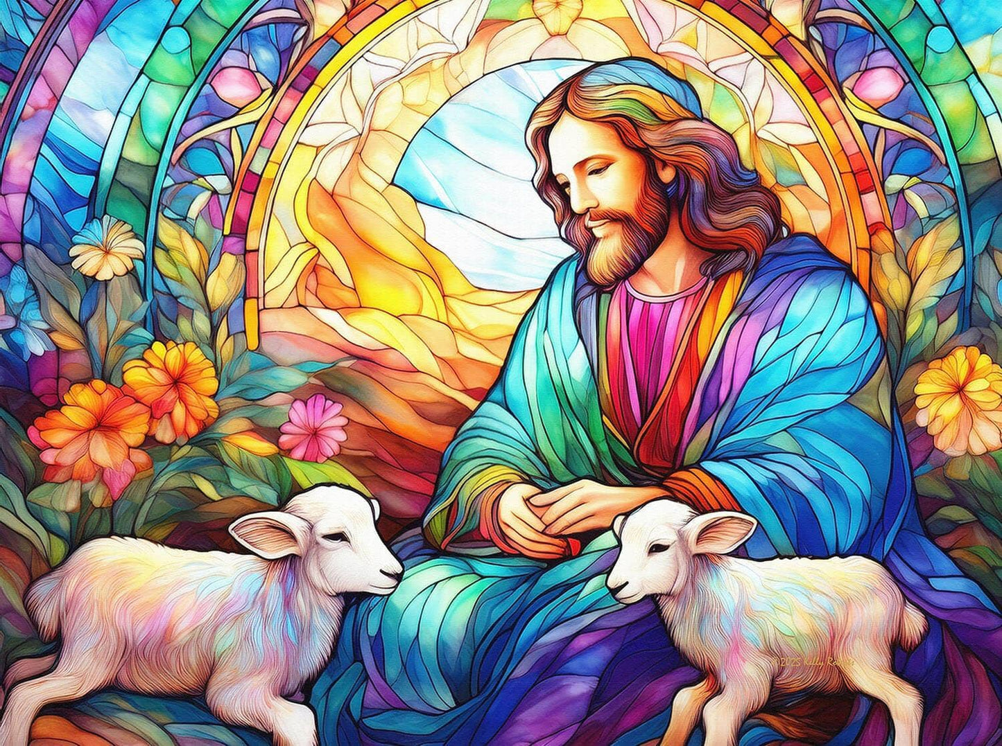 SunsOut - 1067 The Lamb 1000 pc Puzzle