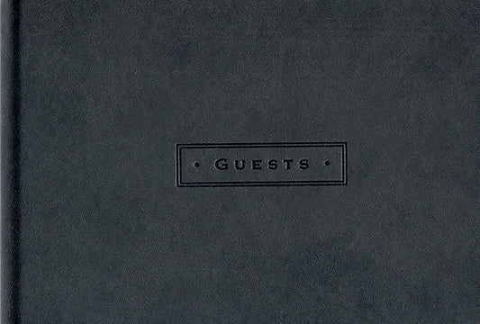 Peter Pauper Press - Classic Black Guest Book