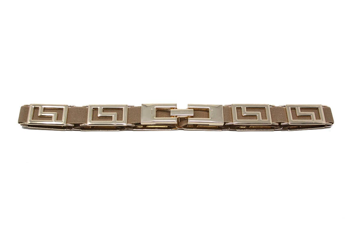German Fuentes Handbags - CINT-23 ONE SIZE STRETCH BELT : Gold