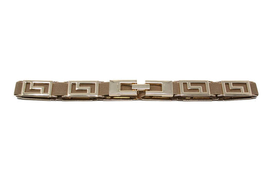German Fuentes Handbags - CINT-23 ONE SIZE STRETCH BELT : Taupe