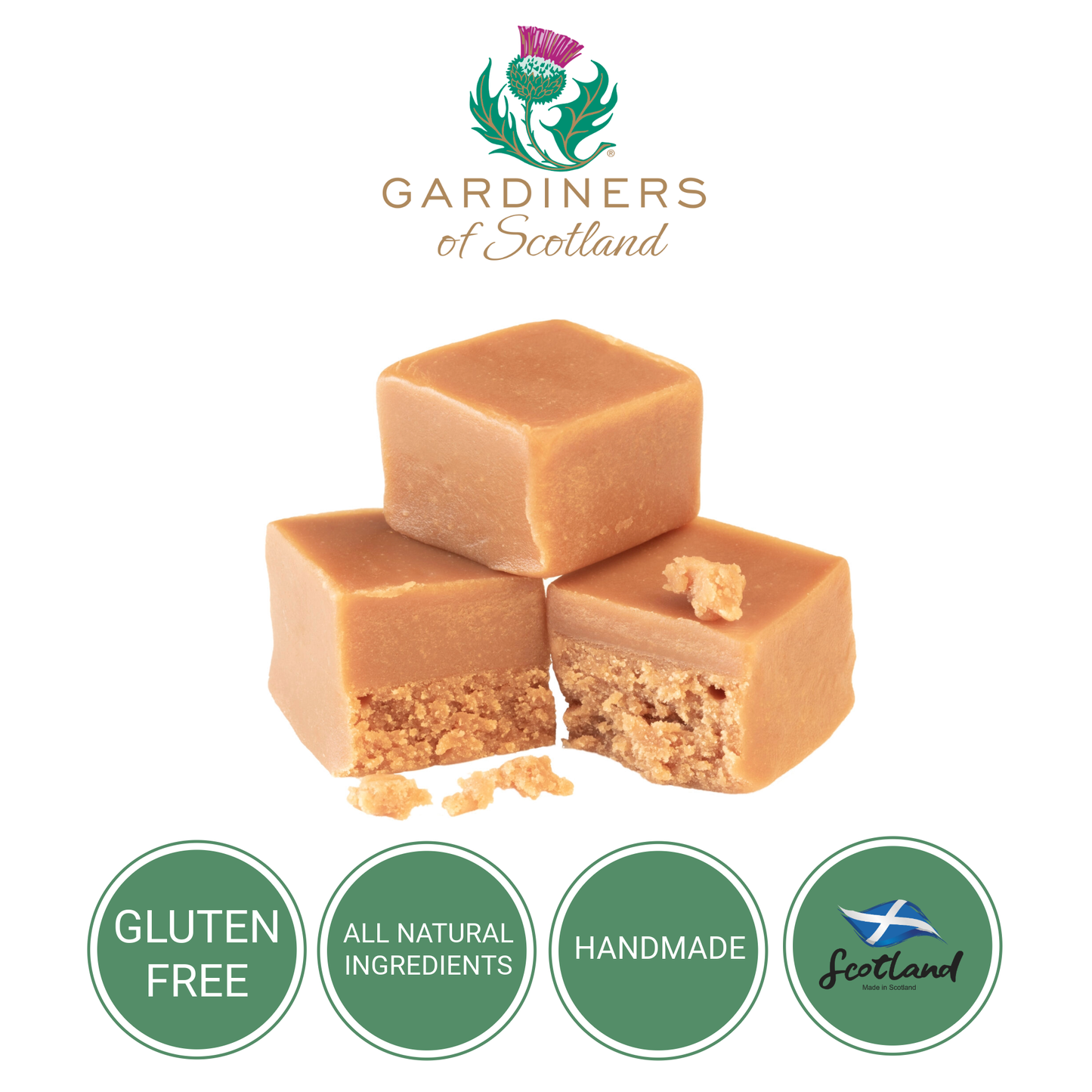 Gardiners Handmade Confectionery - Thank You Cats Vanilla Fudge