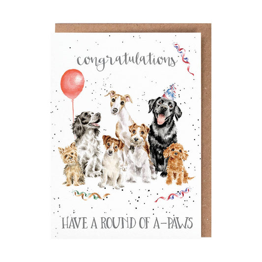 Wrendale Designs - Round of a-paws