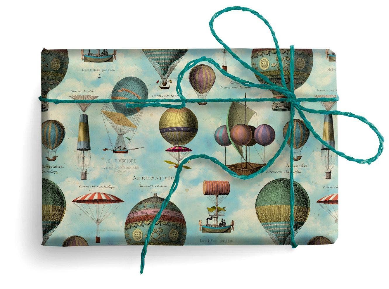 San Lorenzo Design - Florentine Wrapping Paper, Large Sheets 27.5 x 39 in.: Little Mermaid