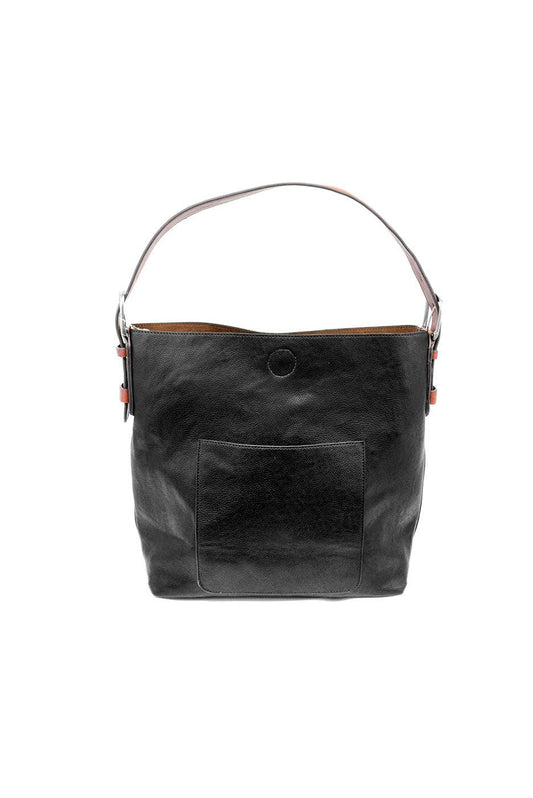 Joy Susan - Classic Hobo Handbag: L8008-00 Black
