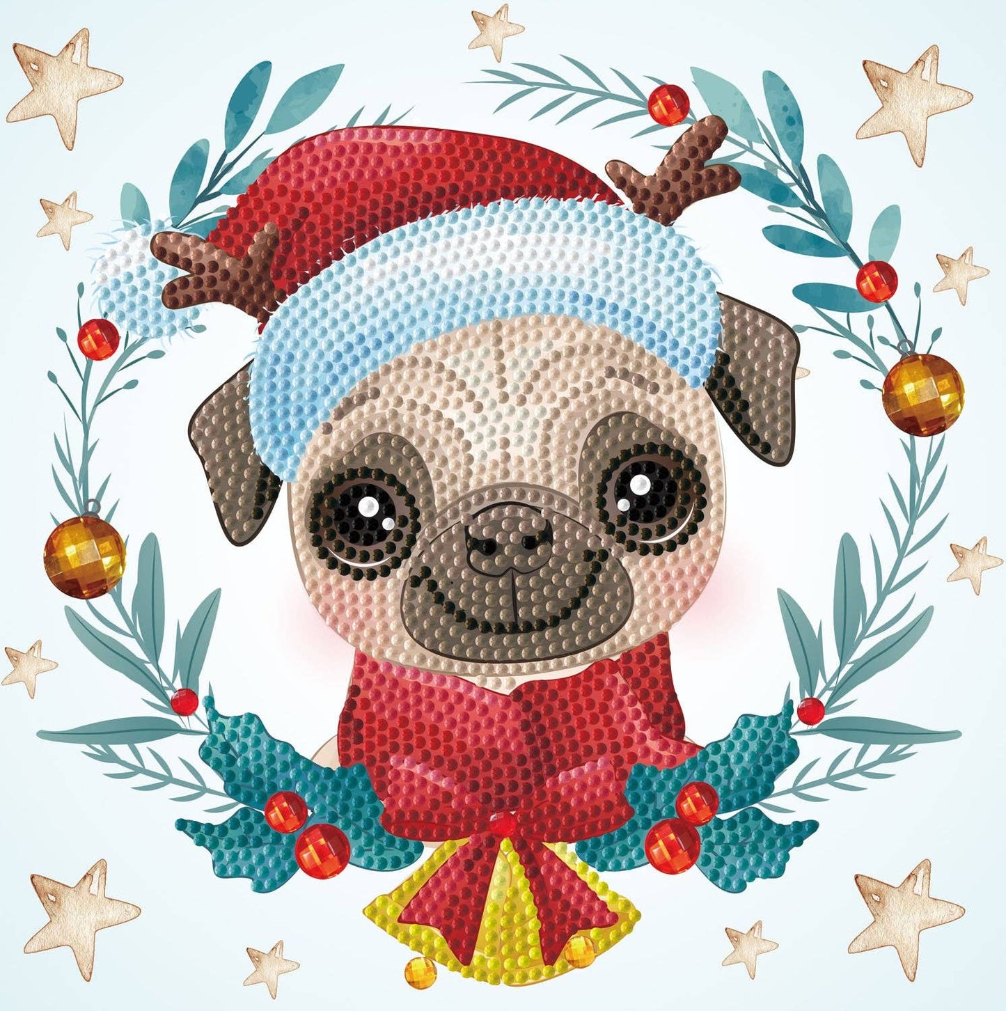 DIAMOND DOTZ® - Dotz Box Christmas Pug