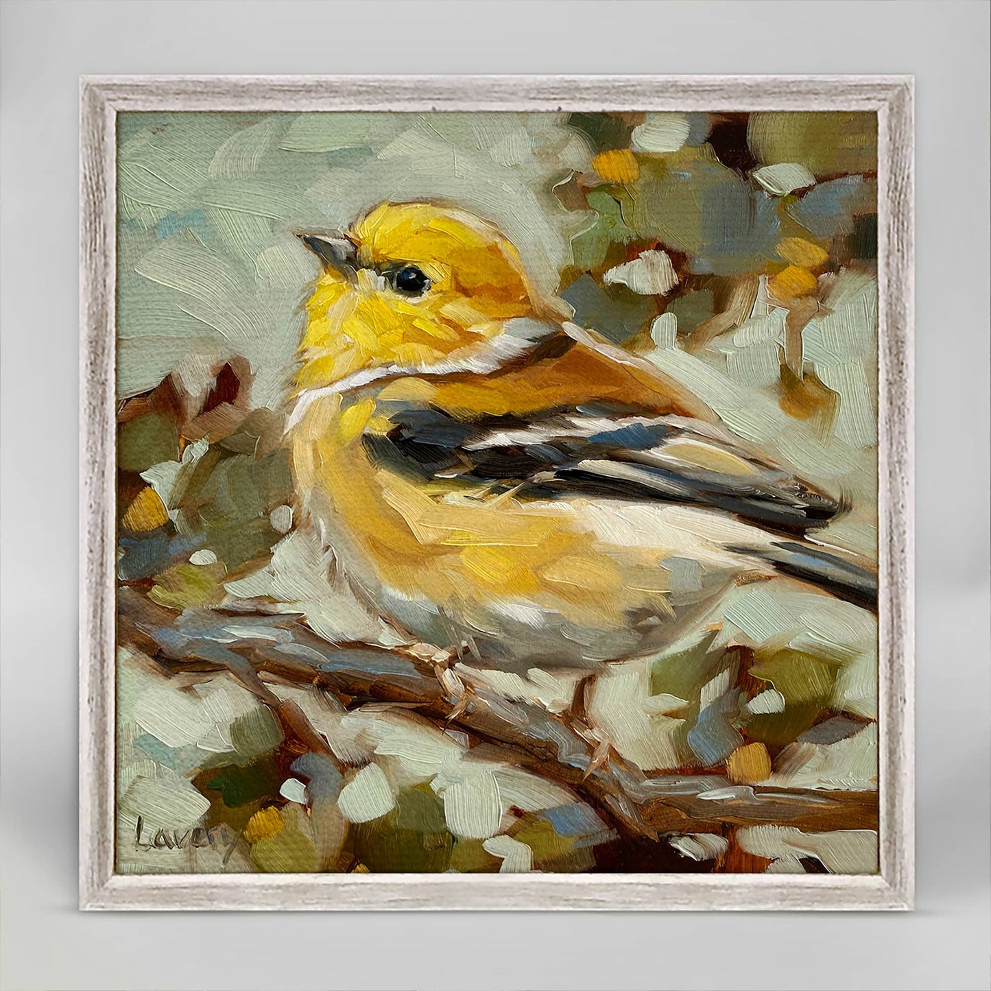 GreenBox Art - Goldie Bird Mini Framed Canvas