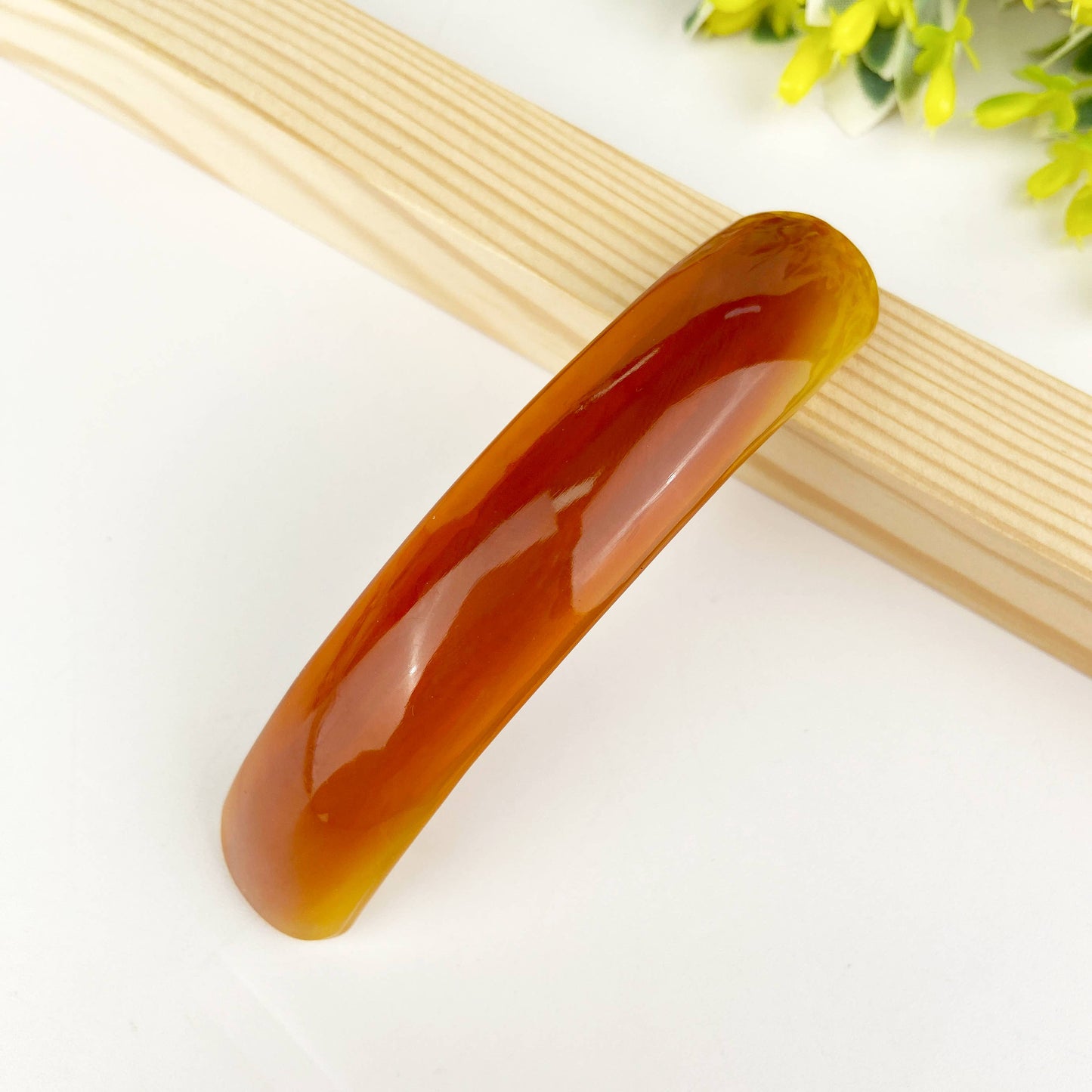 TheDivaSoap - Acetate crescent hair clip: A