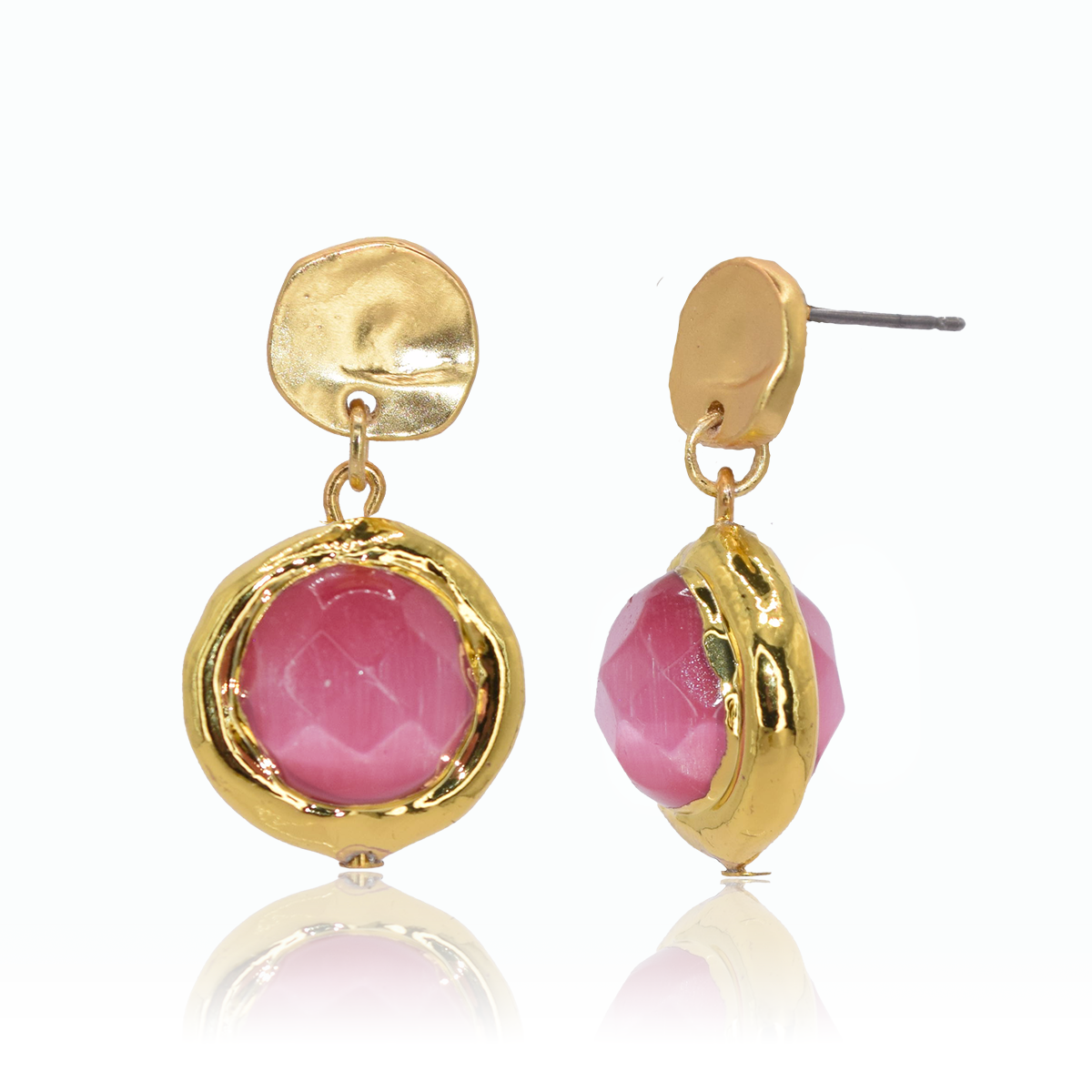 KARINE SULTAN - Coriandoli Earrings: Egyptian Blue
