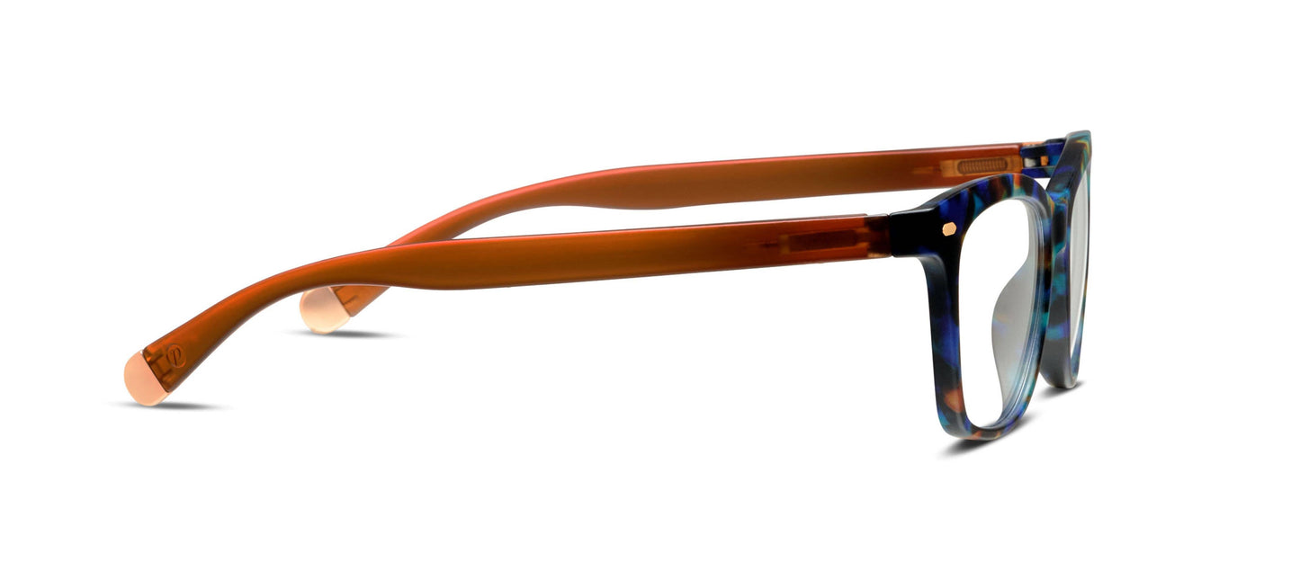 Peepers - Sinclair (Blue Light): Cobalt Tortoise/Brown / Reading / 2.00