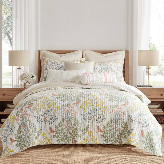 Levtex Home - Monami Quilt Set: Full/Queen