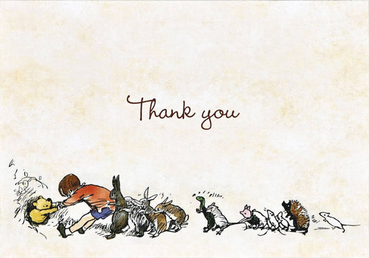 Peter Pauper Press - Pooh Bear Thank You Notes