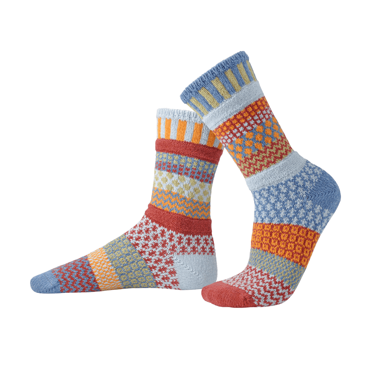 Solmate Socks - Fig Crew Socks | Eco-Friendly & Made in the USA: Large (Women 10 - 12 / Men 9 - 11)