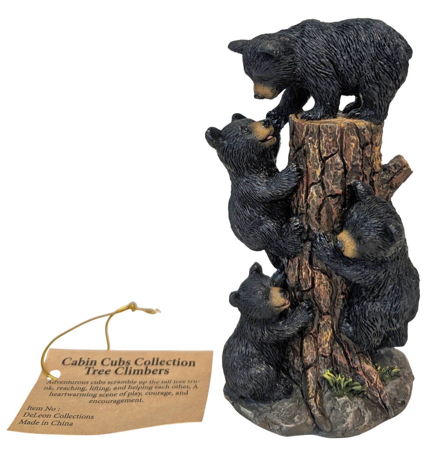 De Leon Collections - CABIN COMPANION TREE CLIMBER, 3.5"X3"X6"