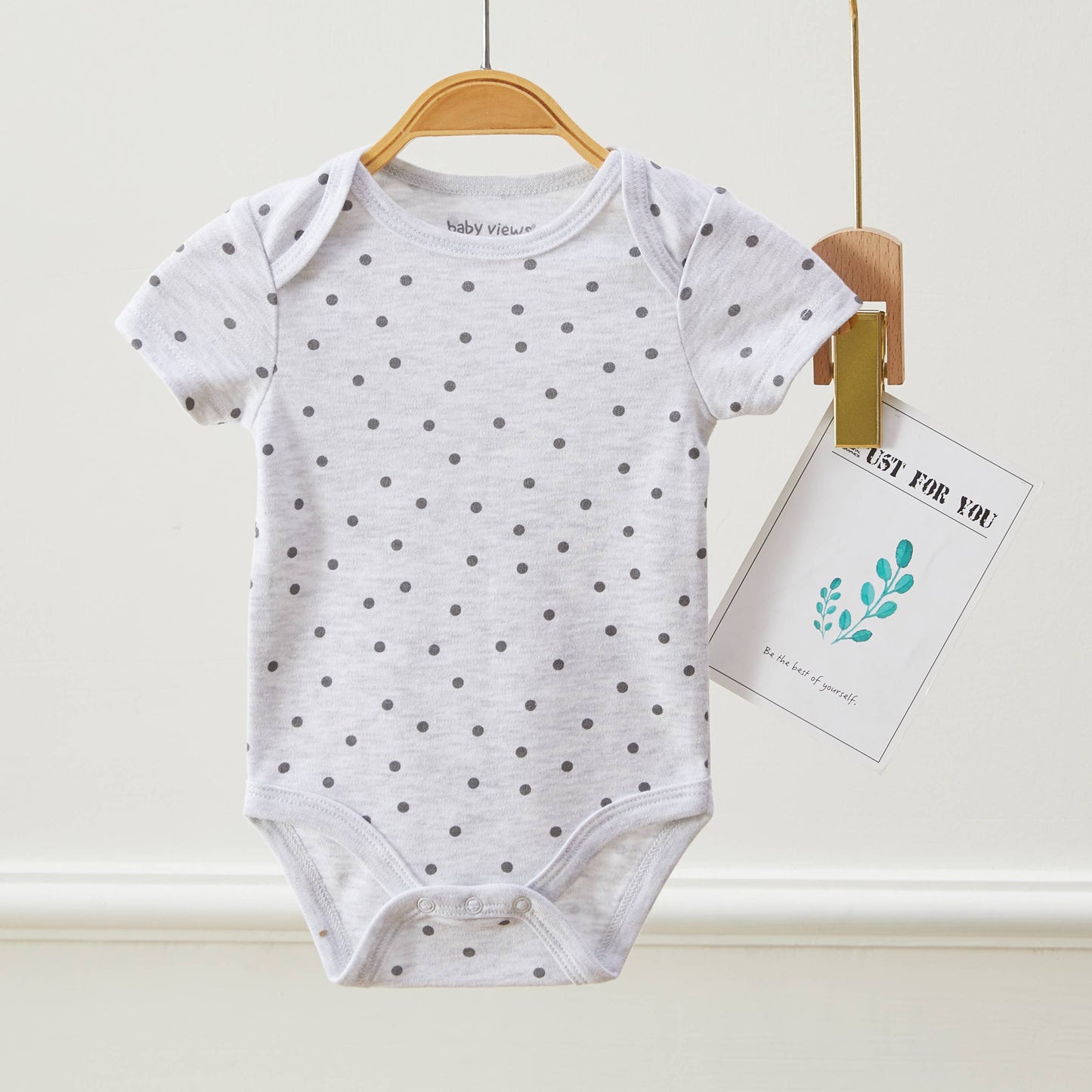 Lollipop Dreams - Pack of 3 Baby Cutie Club Animal Pattern Bodysuits: 3-6M