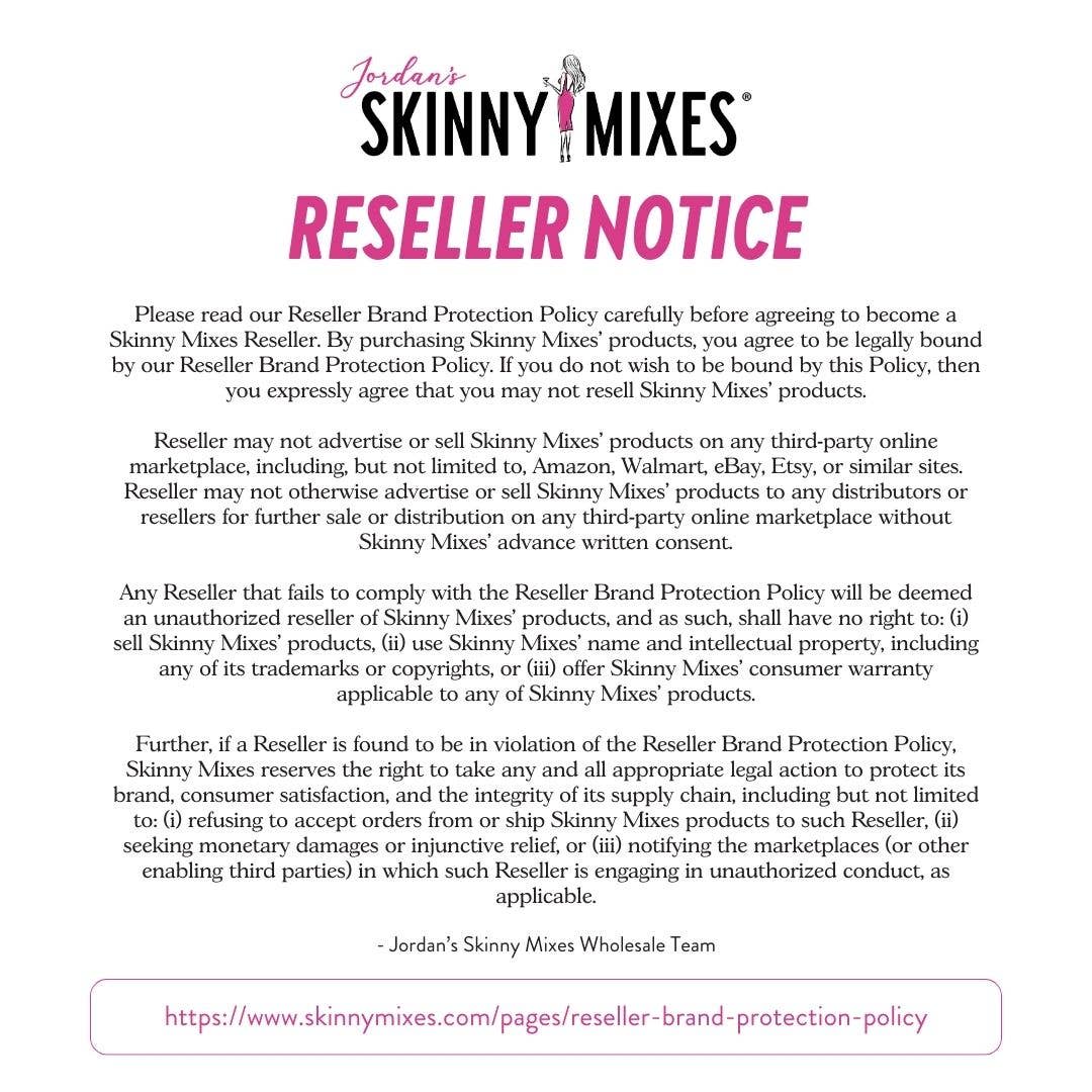 Jordan's Skinny Mixes - Strawberry Pink Lemonade Syrup Concentrate