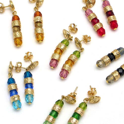 Alice Sturzinger LLC - Linda Earring: Blue