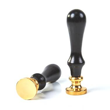 Freund Mayer & Co. - Classic Wood Handles for Wax Seal Stamps  - multi- colors: Black