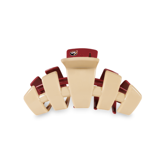 TELETIES - Classic College Hair Clip | Medium | Florida State Univ.
