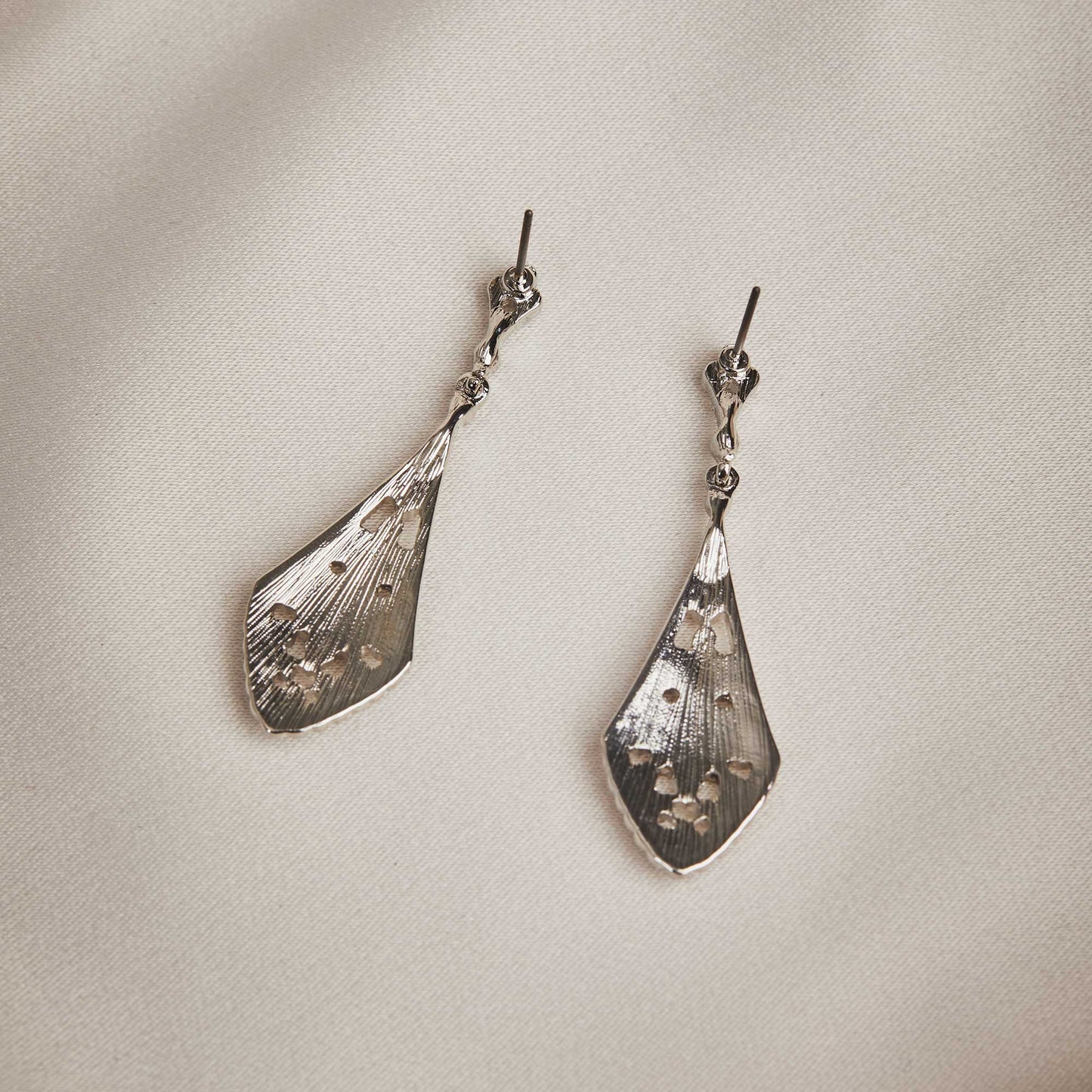 Lovett & Co - New deco long drop earring