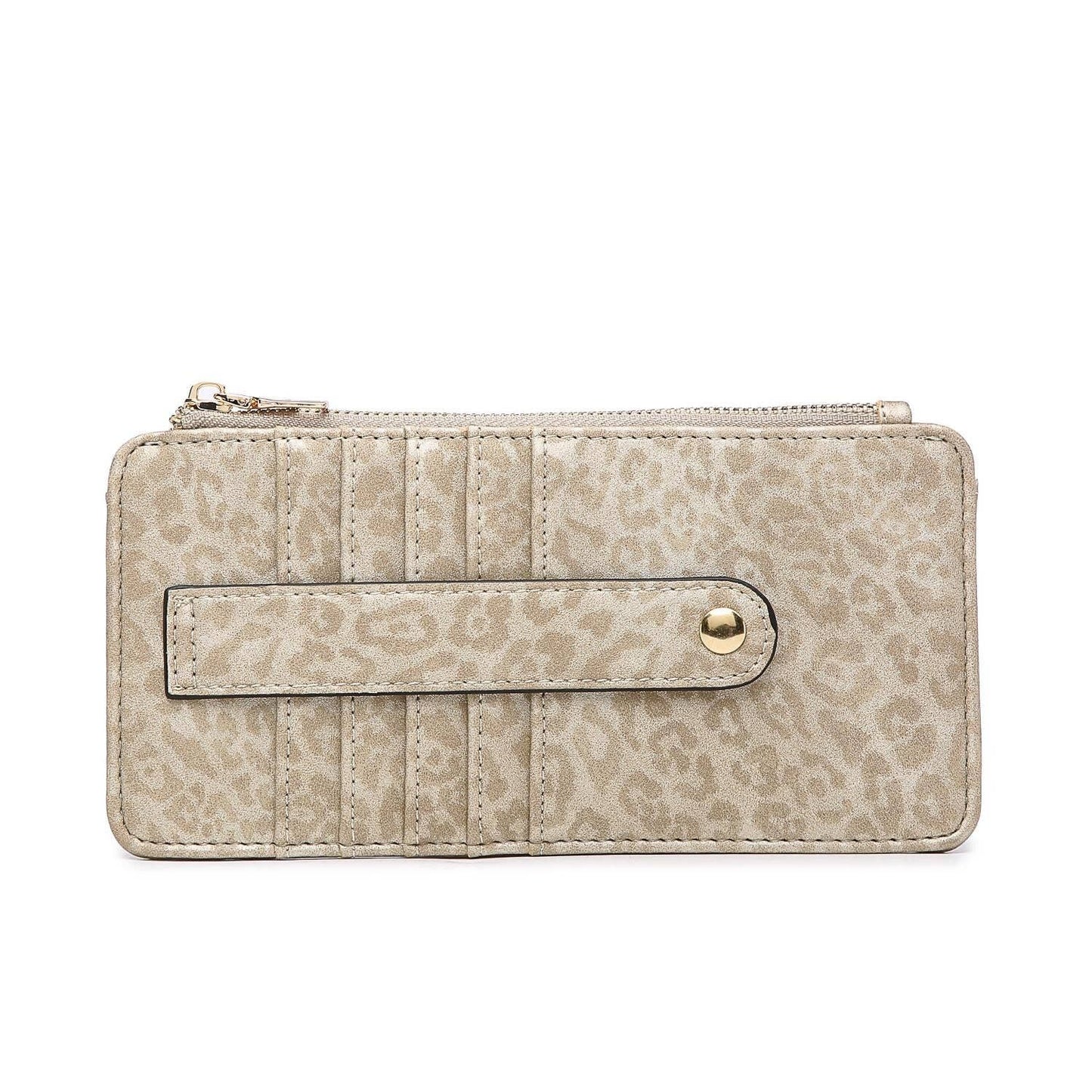 MiMi Wholesale - WL1889 Saige Slim Card Holder Wallet: Mustard