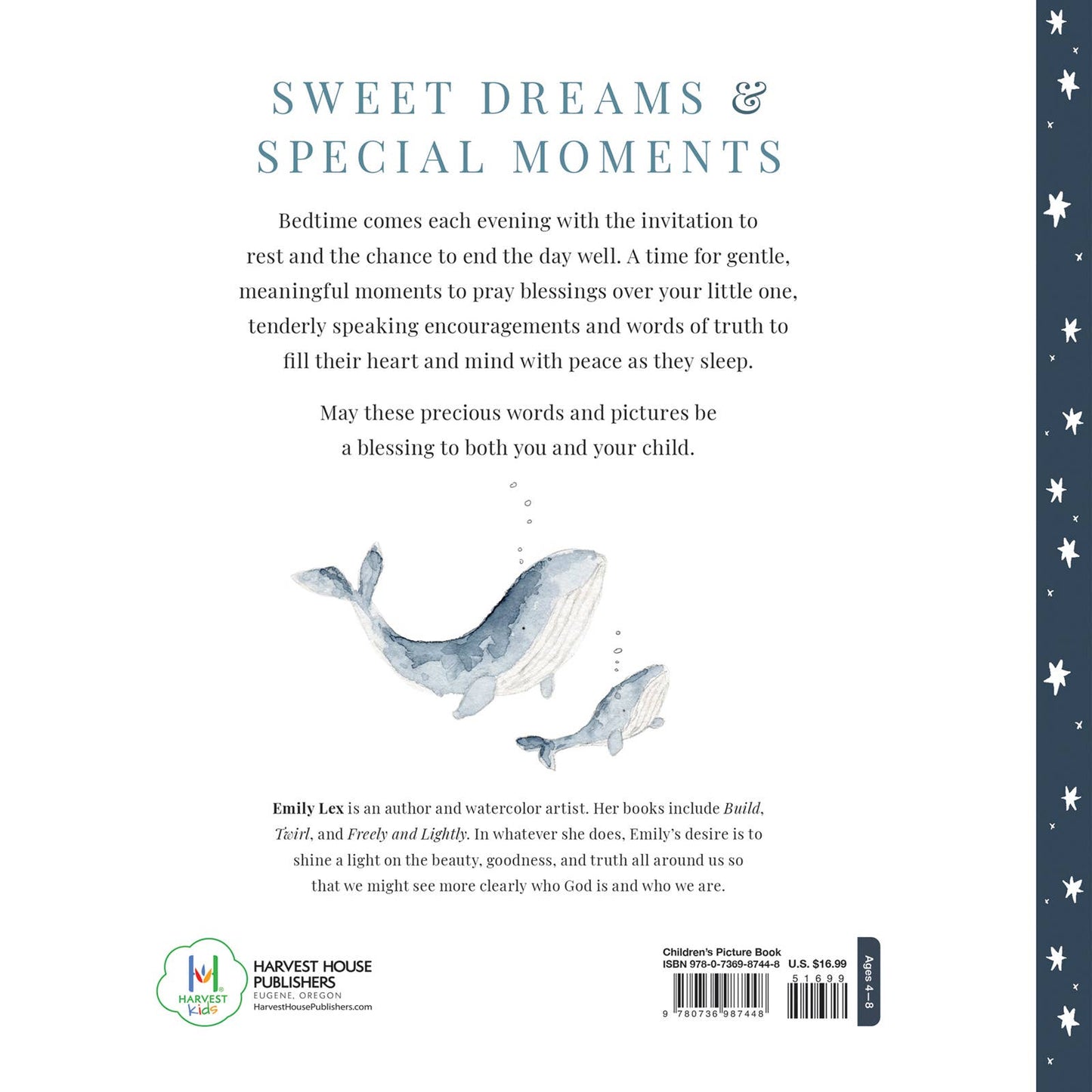 Harvest House Publishers Gift & Specialty Books - Bedtime Blessings for Little Ones: Hardcover / English