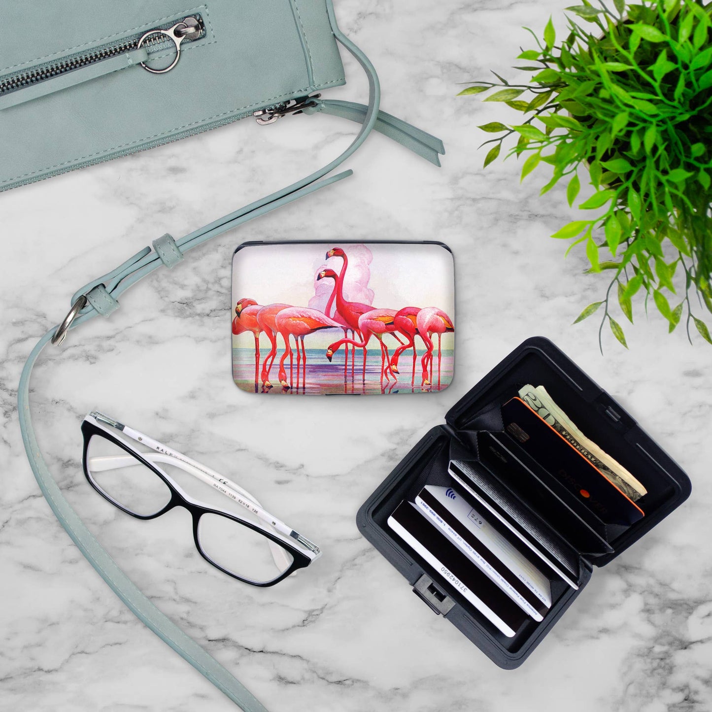 Monarque - Flamingo Armored Wallet