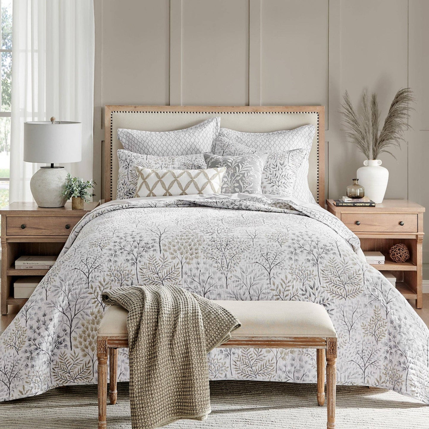 Levtex Home - English Forest Euro Sham Set of 2: Natural