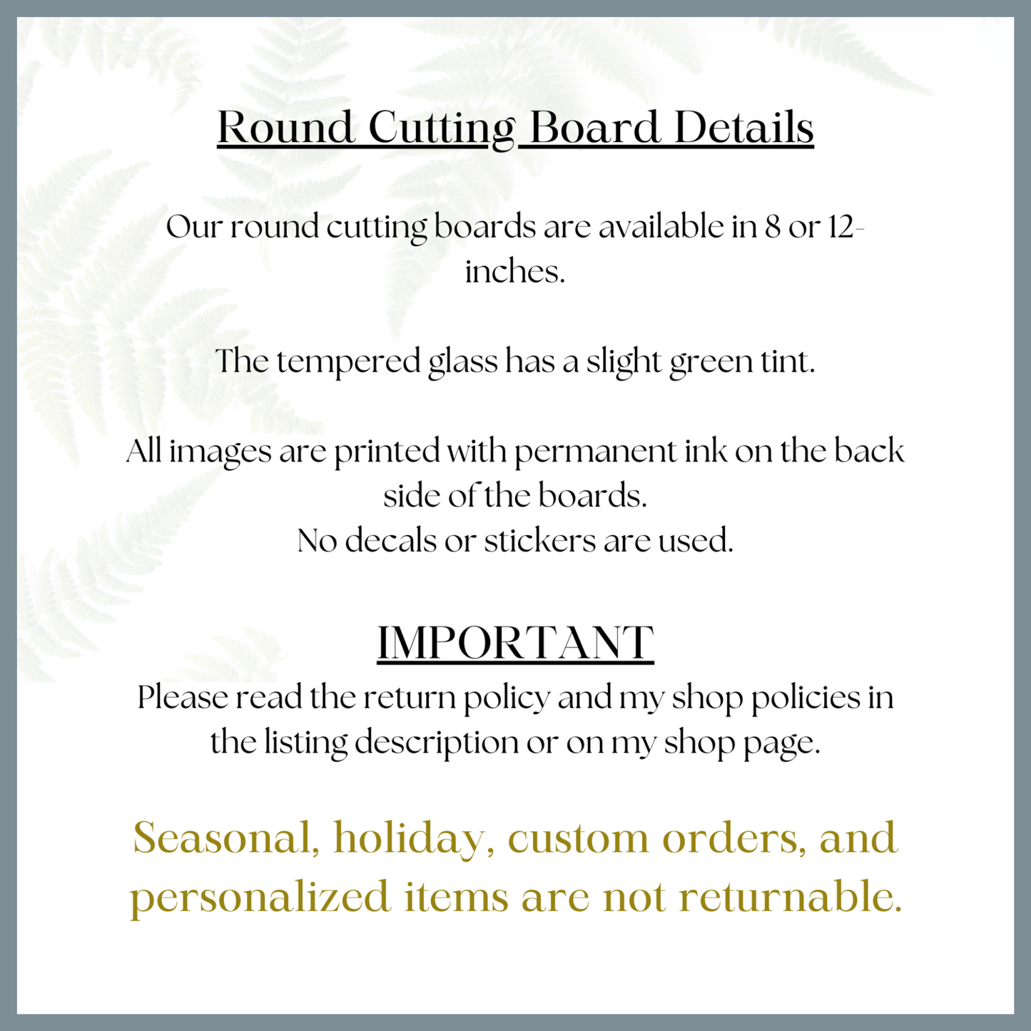 Fernville Creations - Mandala Charcuterie Board, Tempered Glass Cutting Board: 12-Inch