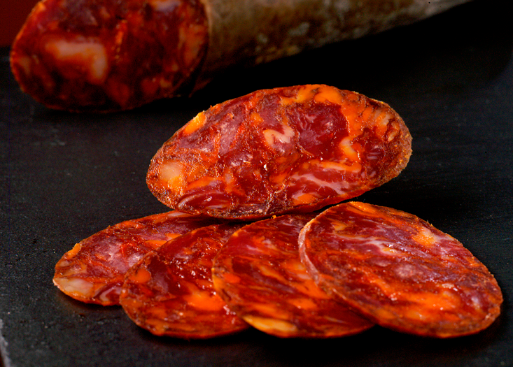 LA JAMOTECA - Acorn Fed 100% Iberico dry cured Chorizo. USDA Organic
