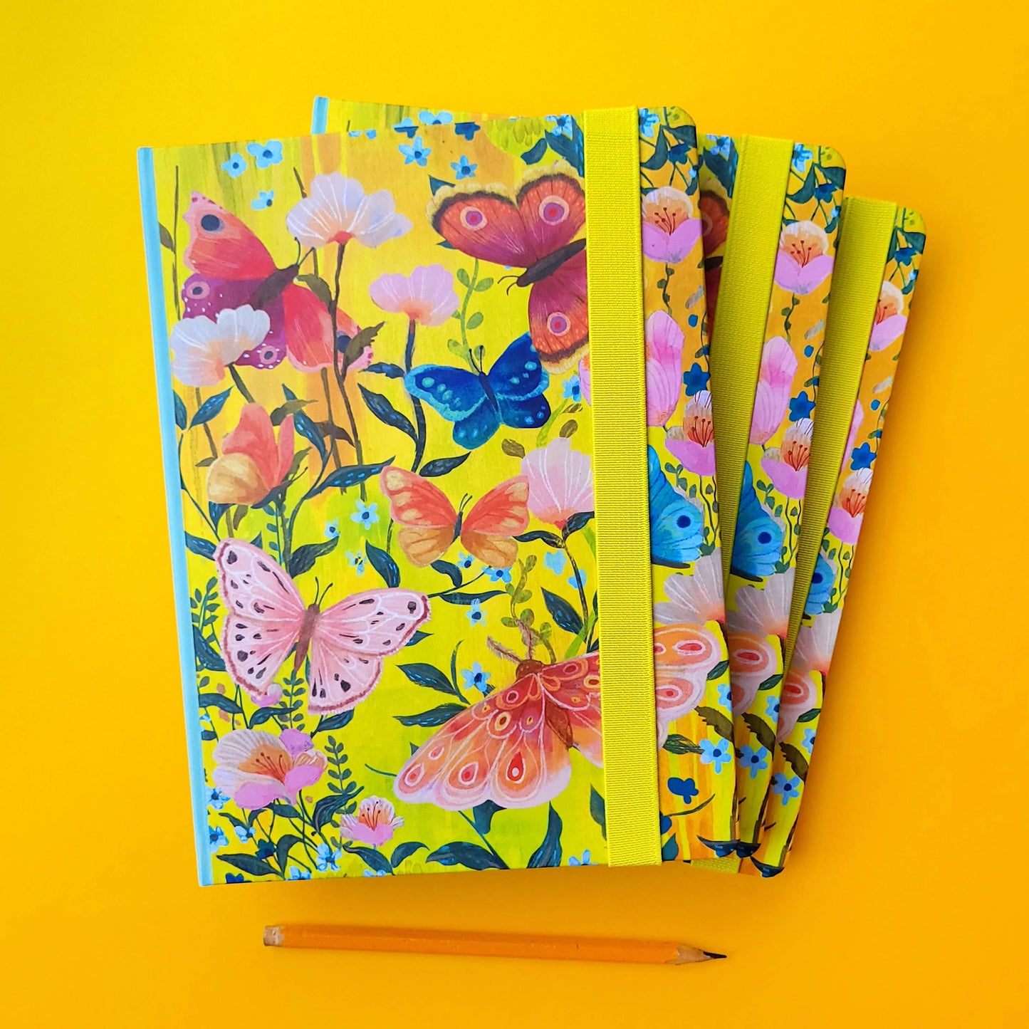 Roger La Borde - Butterfly Ball A5 Hardback Journal with elastic  - A5 191