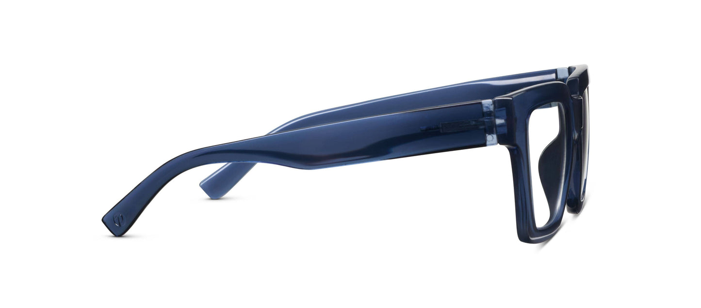 Peepers - Take a Bow (Blue Light): Navy / Reading / 2.25