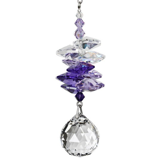 Woodstock Chimes - Crystal Sunrise Cascade™ - Purple