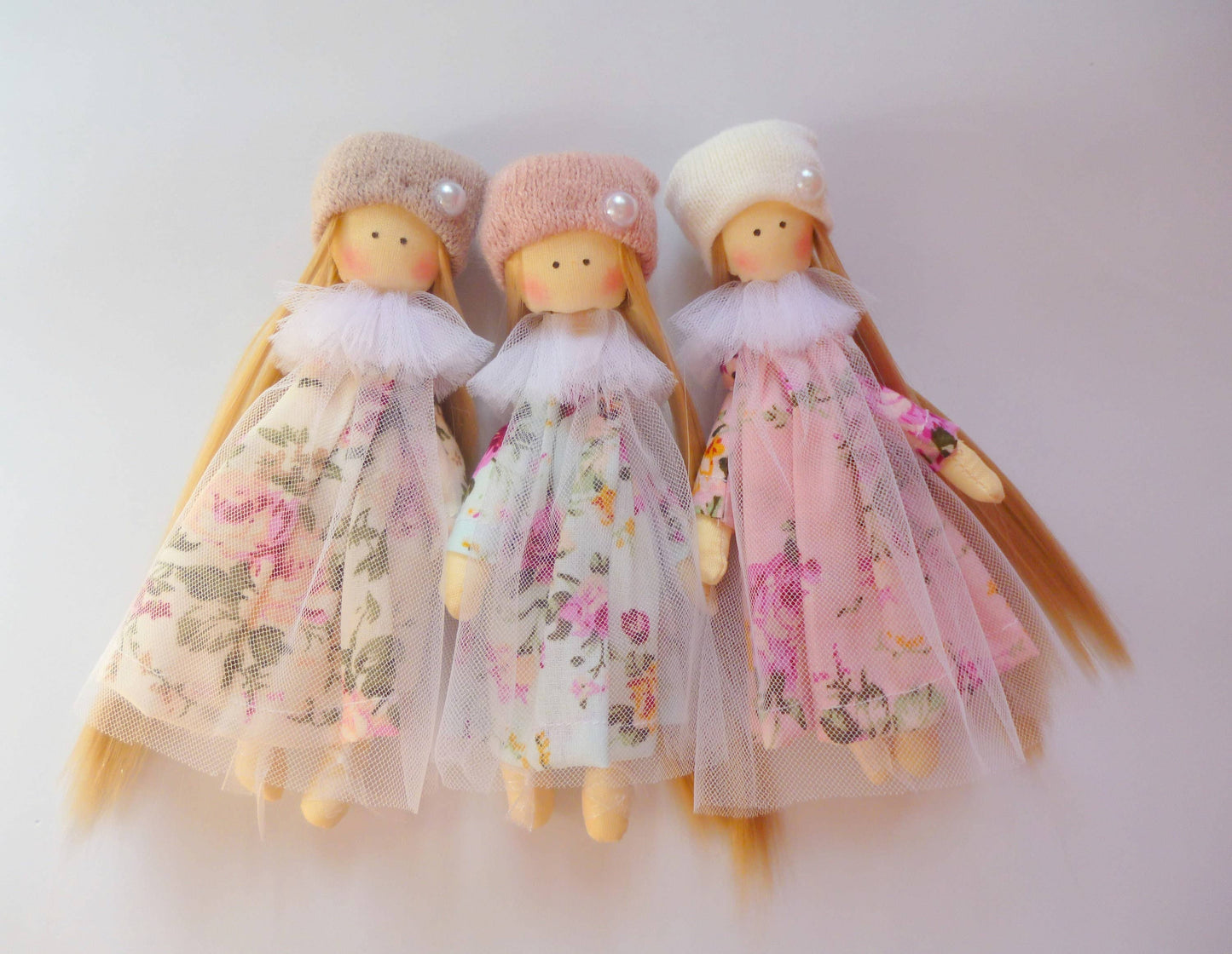 ChernikovaNataliya - Small Doll, Shabby Cloth Dolls, Mini Rag Doll, Textile Pocke: 3