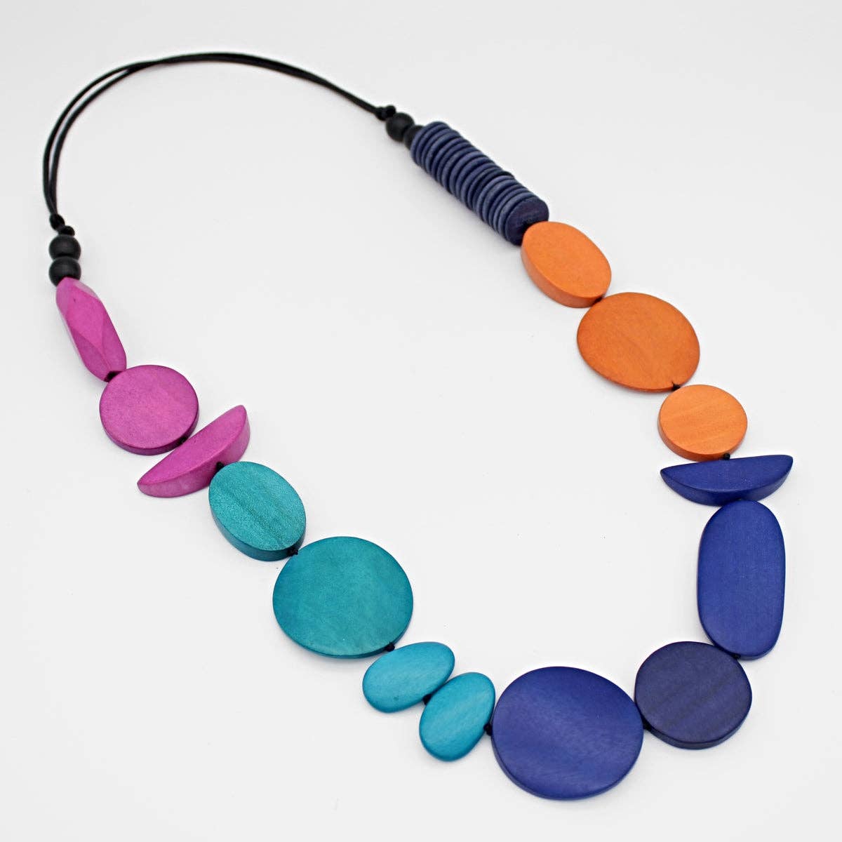 Sylca Designs - Multi-Color Vibrant Lyric Necklace