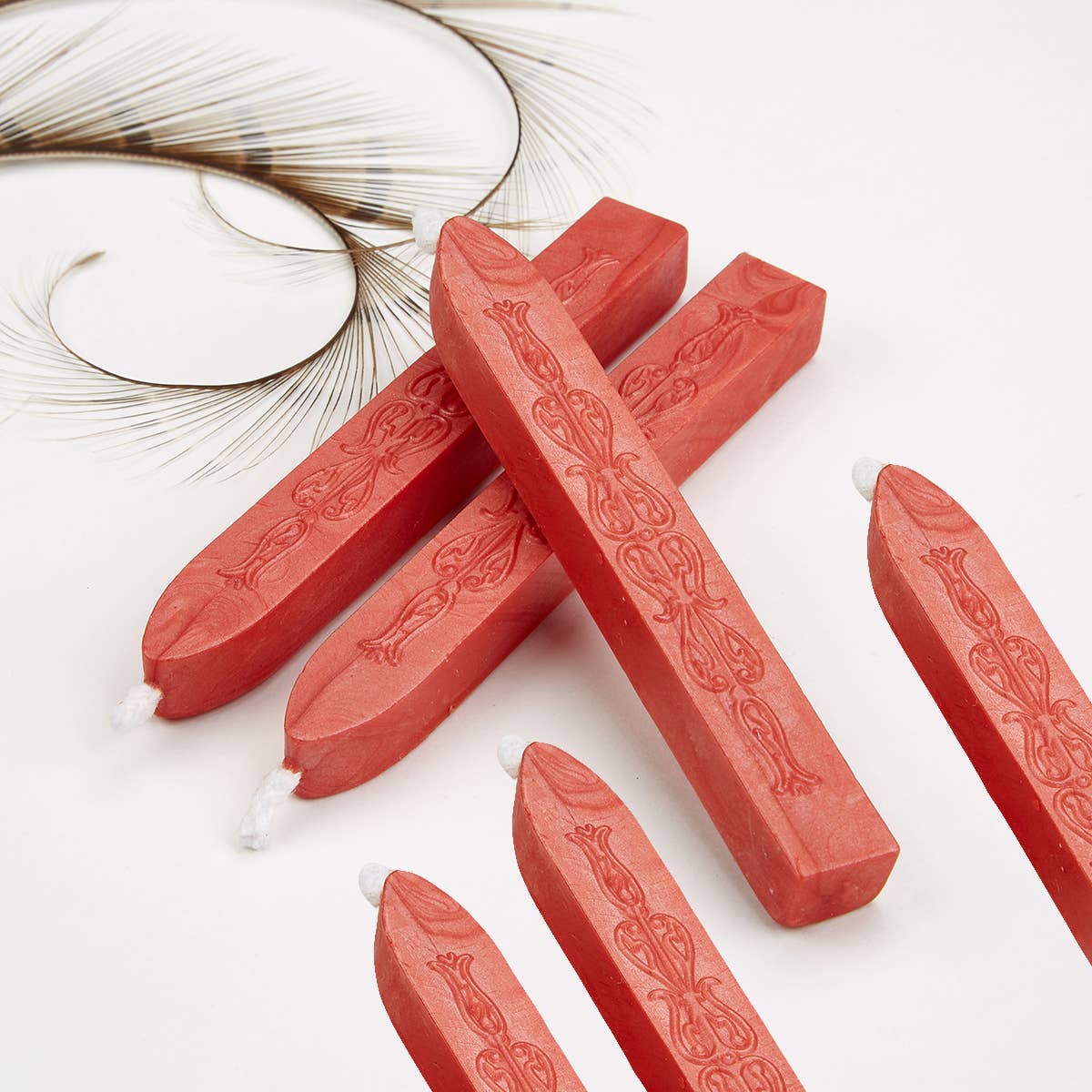Freund Mayer & Co. - Sealing Wax Sticks with wick by color Bulk- 25+ colors- 12's: Copper