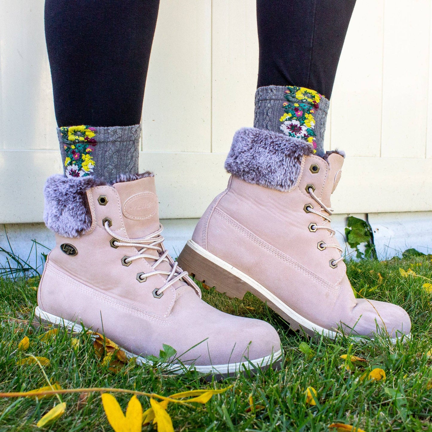 Daisy Dunes - Audrey Vintage Socks: Black