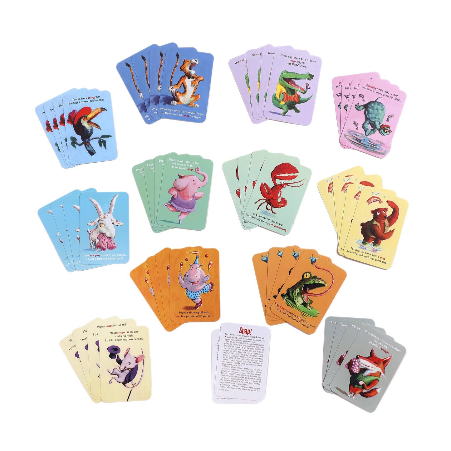 eeBoo - Snap Playing Cards