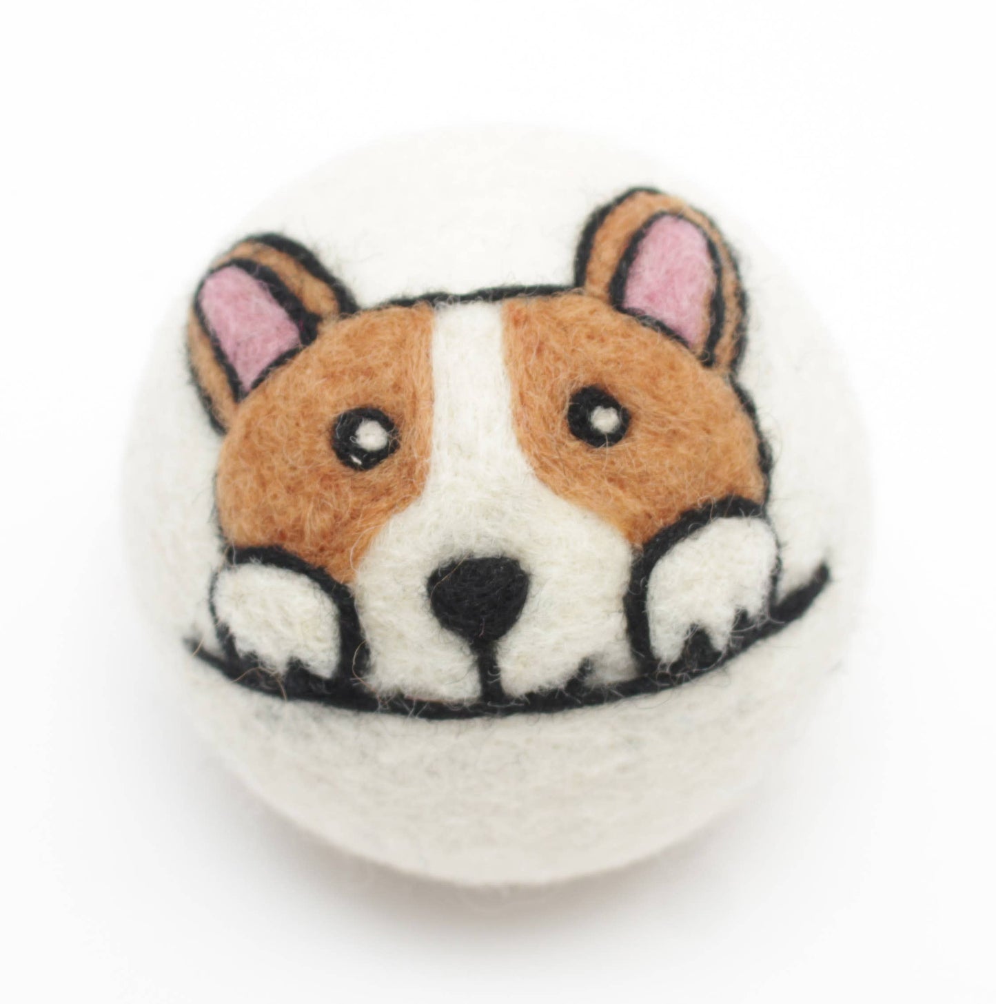 Ethical Global - Dogs: Eco Wool Dryer Balls Fair-Trade: Corgi
