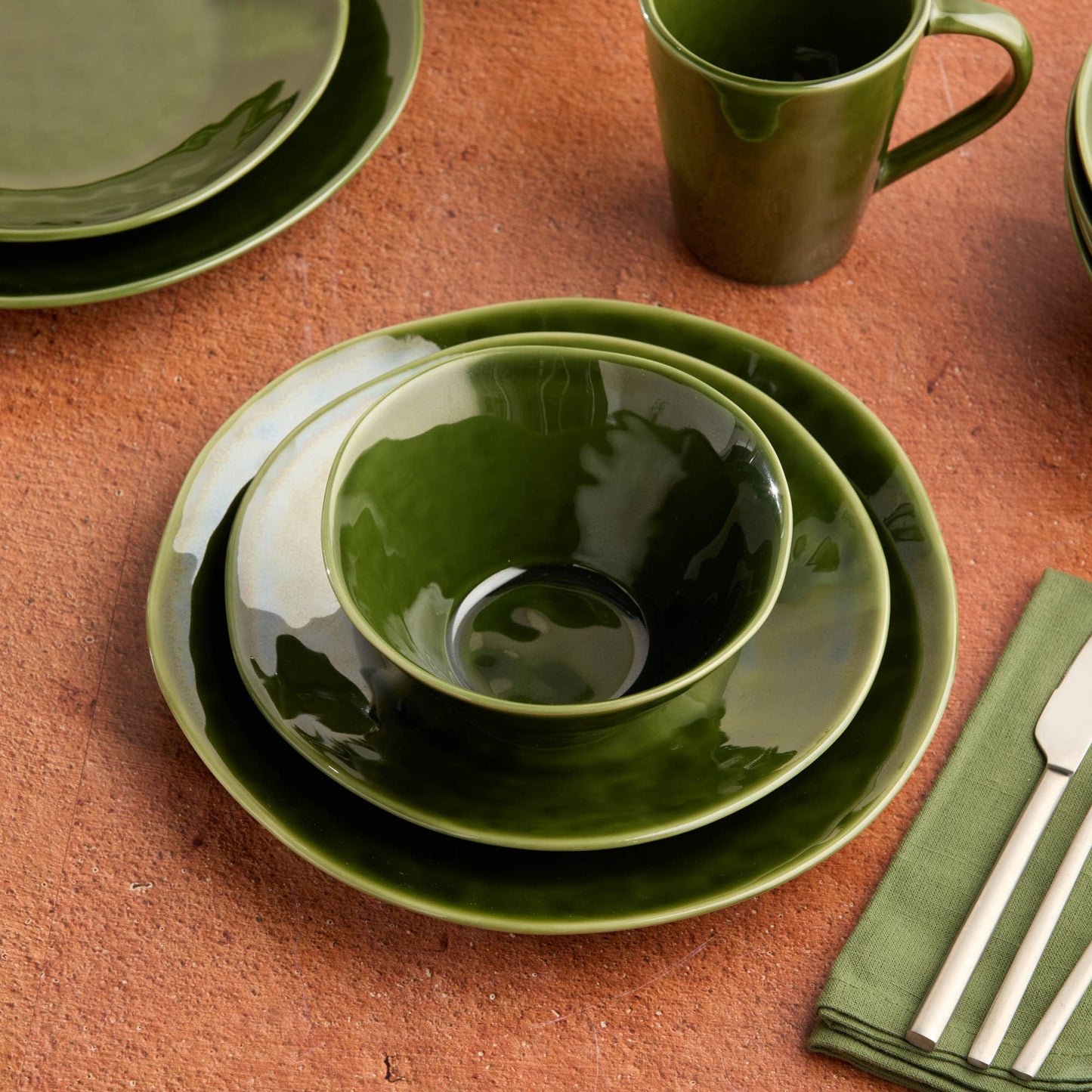 Certified International - Verde Salad Plate 9in Pairs with Olivia