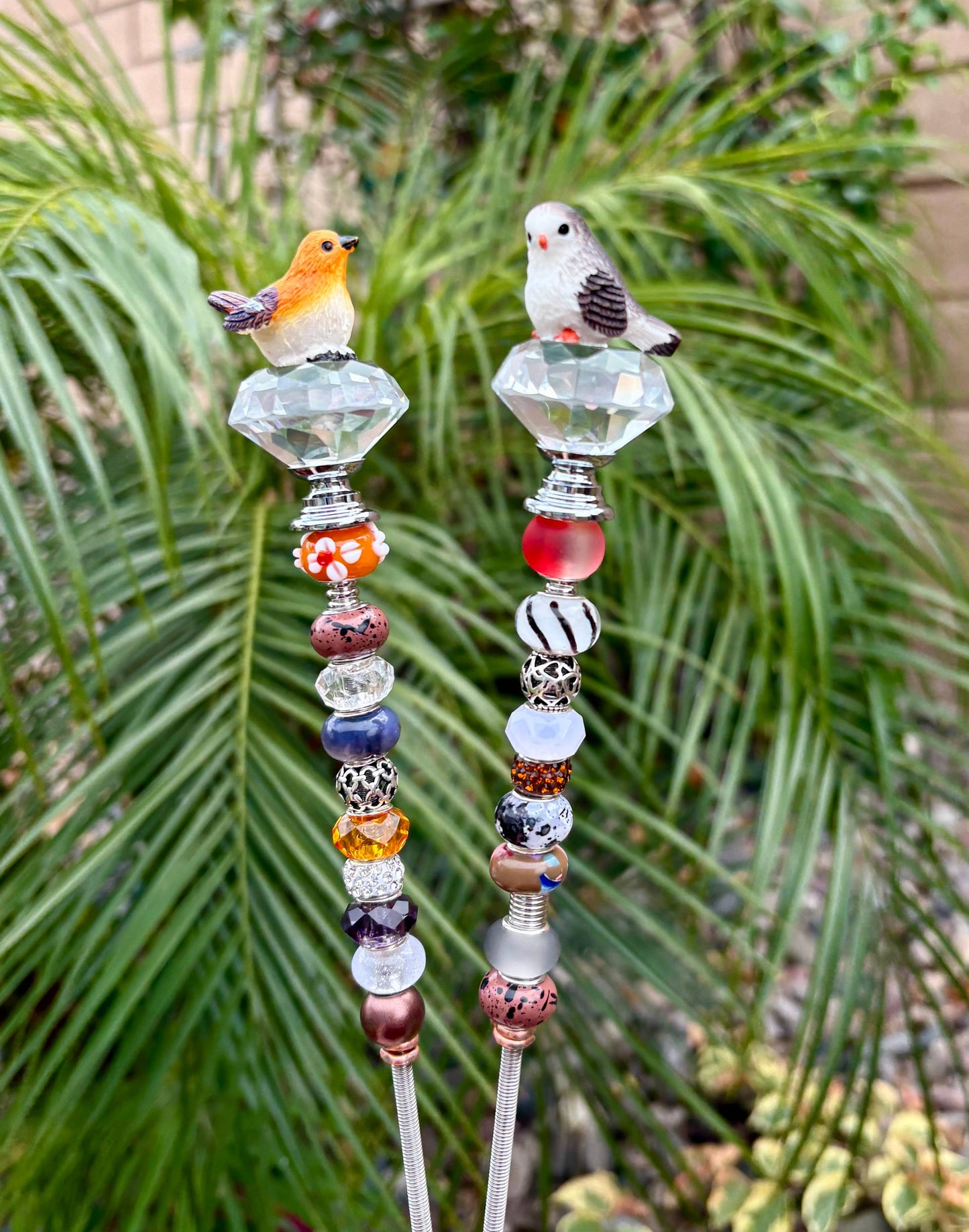 Sea of Bliss Shop - Small Bird Garden and Plant Stakes