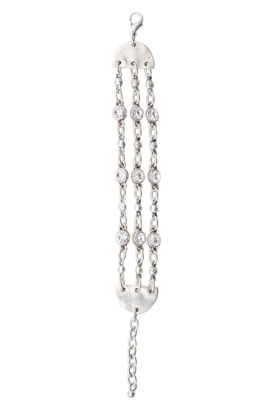 Chanour - Handmade Pewter Bracelet - 2833