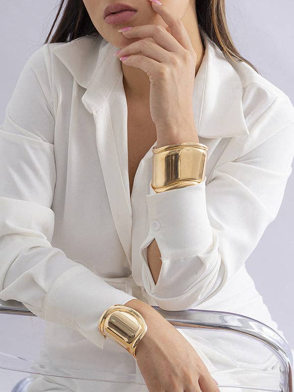 UZ Wholesale Store - Geometric Bracelet Accessories: GOLD / One_size