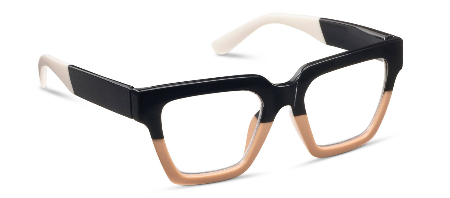 Peepers - Take a Bow (Blue Light): Chai Tortoise/Green / Reading / 1.75