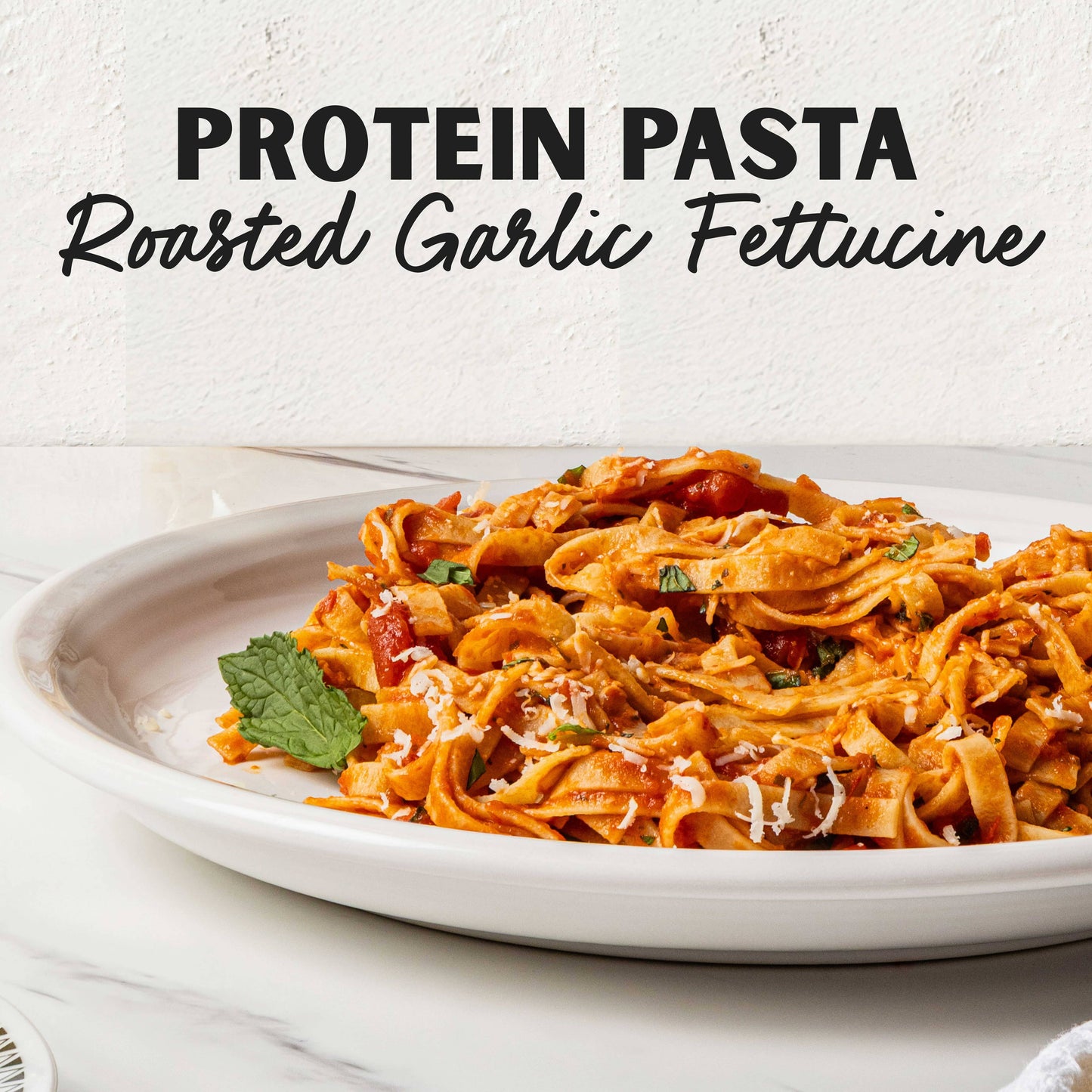 Al Dente Pasta - Protein Roasted Garlic Fettuccine