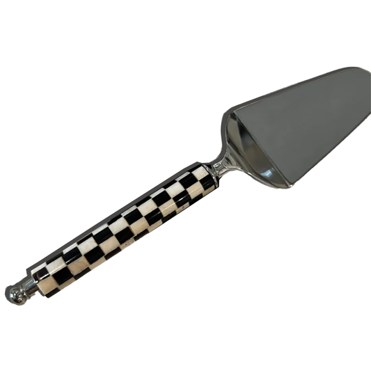 Shastra Home - Checker Cake Server